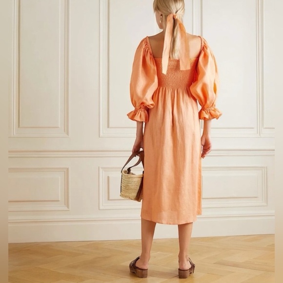 Sleeper Atlanta Linen Dress Medium - Picture 5 of 15